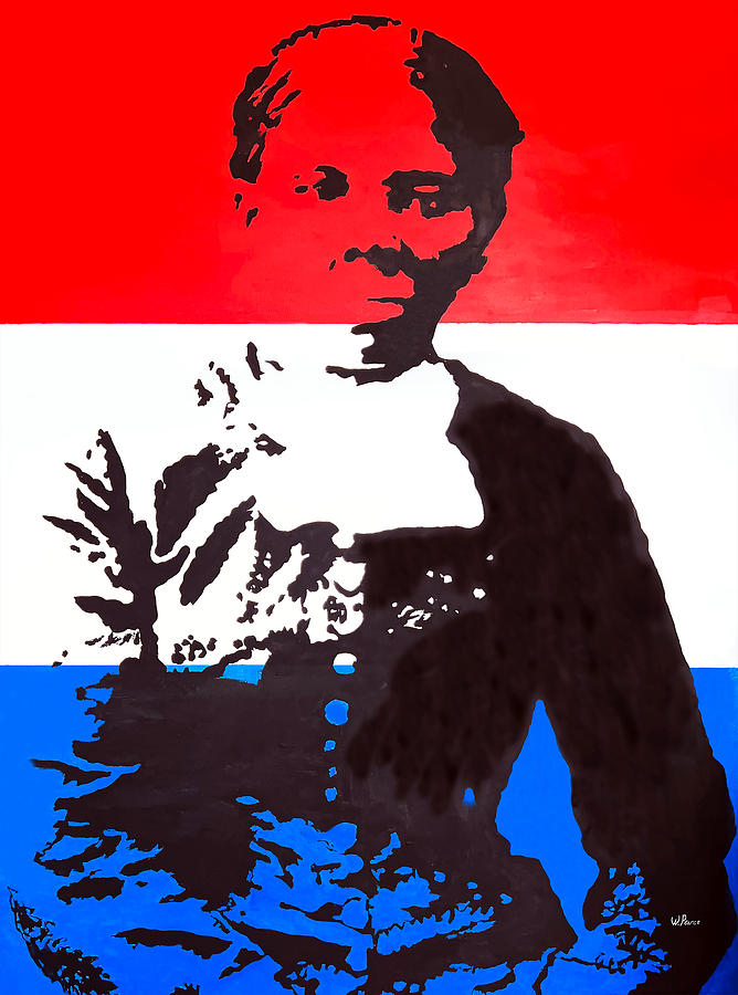 Harriet Tubman Canvas Print Painting by Wayne Pearce