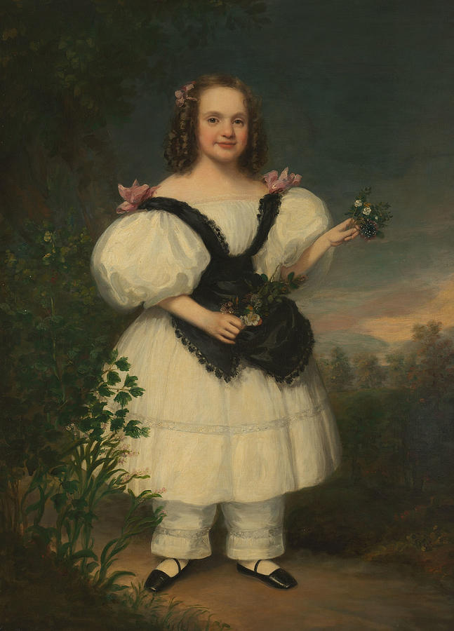 Harriet White Painting by Samuel Lovett Waldo