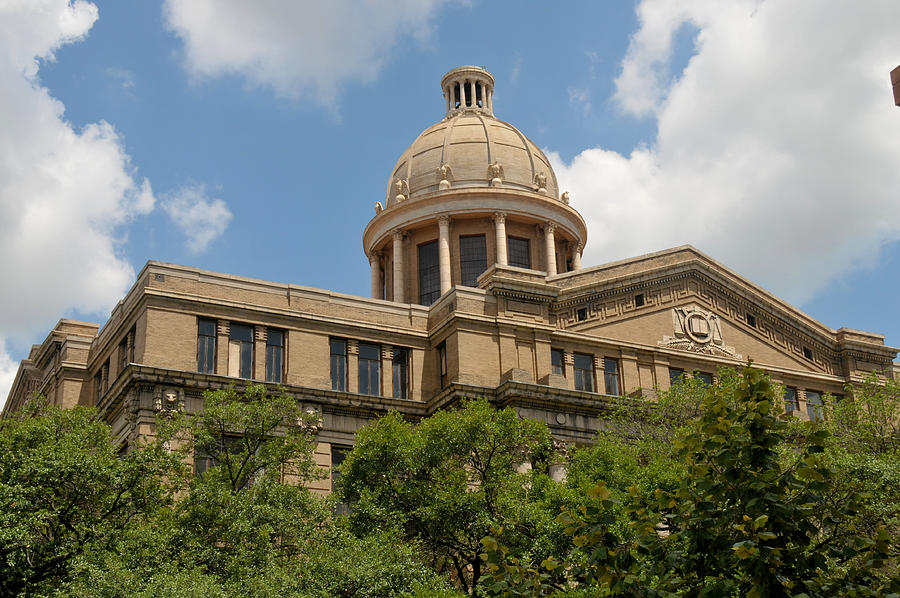 Harris County Courthouse in Houston Photograph by Dlewis33