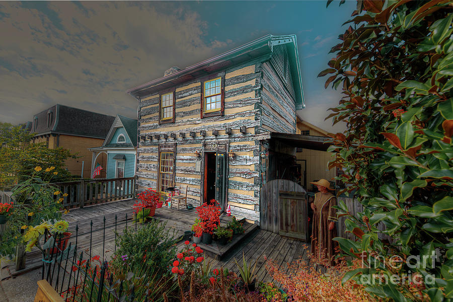 Harrison Log Cabin Photograph by Larry Braun - Fine Art America