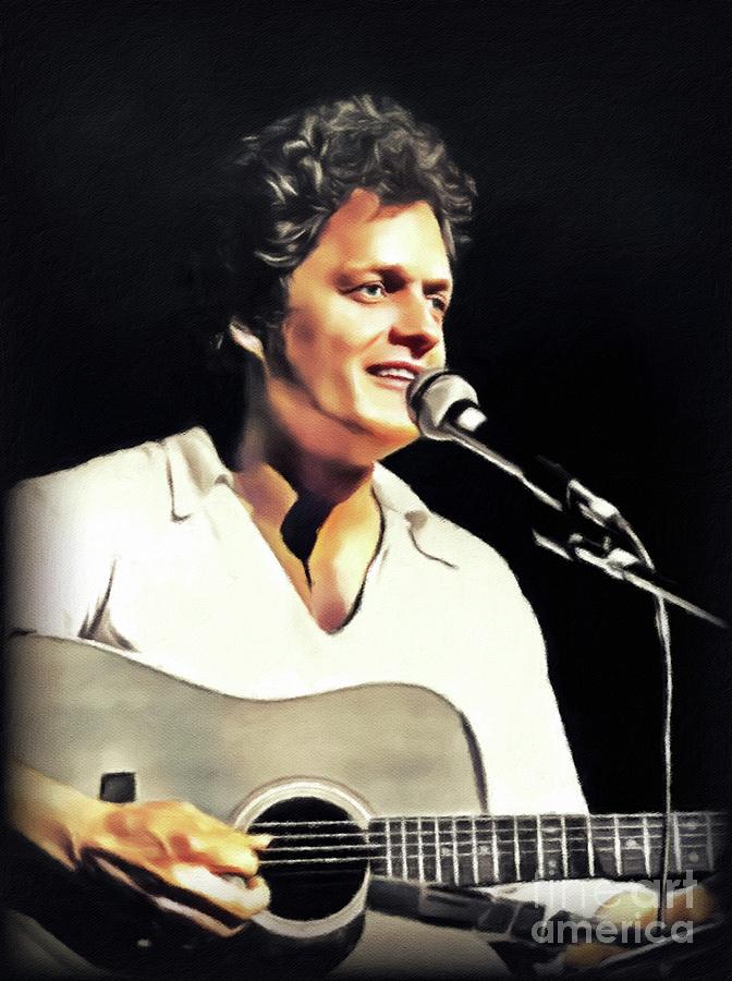 Harry Chapin, Music Legend Painting by Esoterica Art Agency