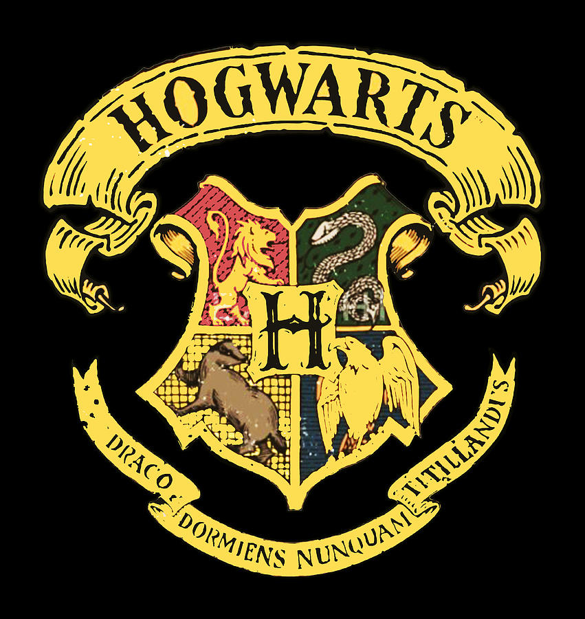 Harry Hogwarts Coat of Arms Digital Art by Agus Wahono