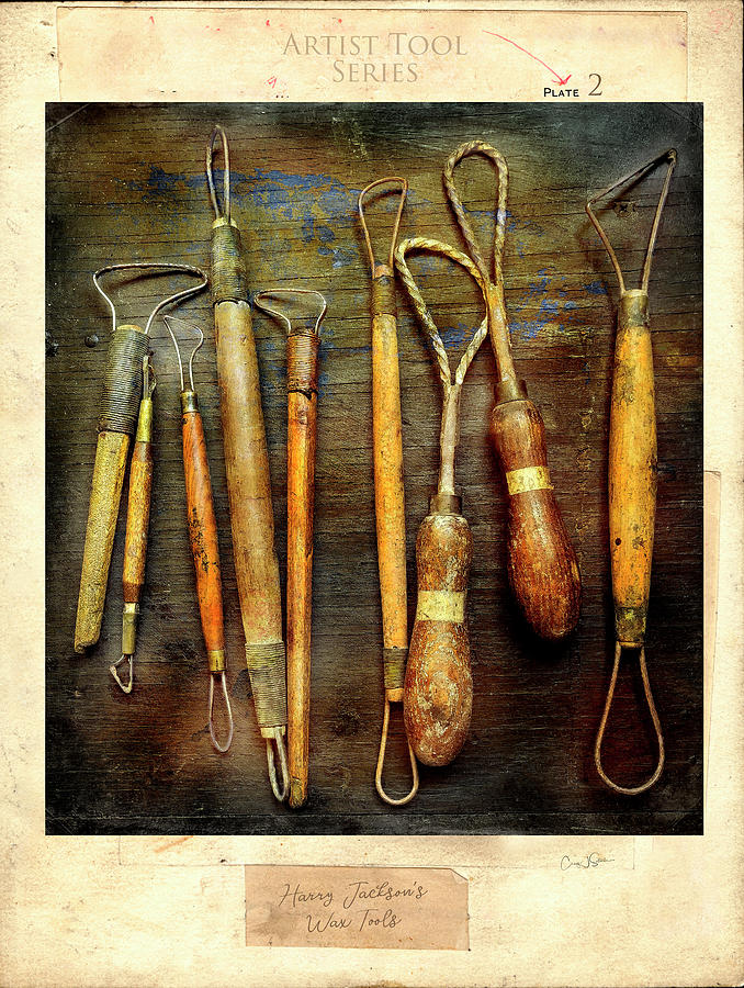 Harry Jacksons Wax Tools Photograph by Craig J Satterlee