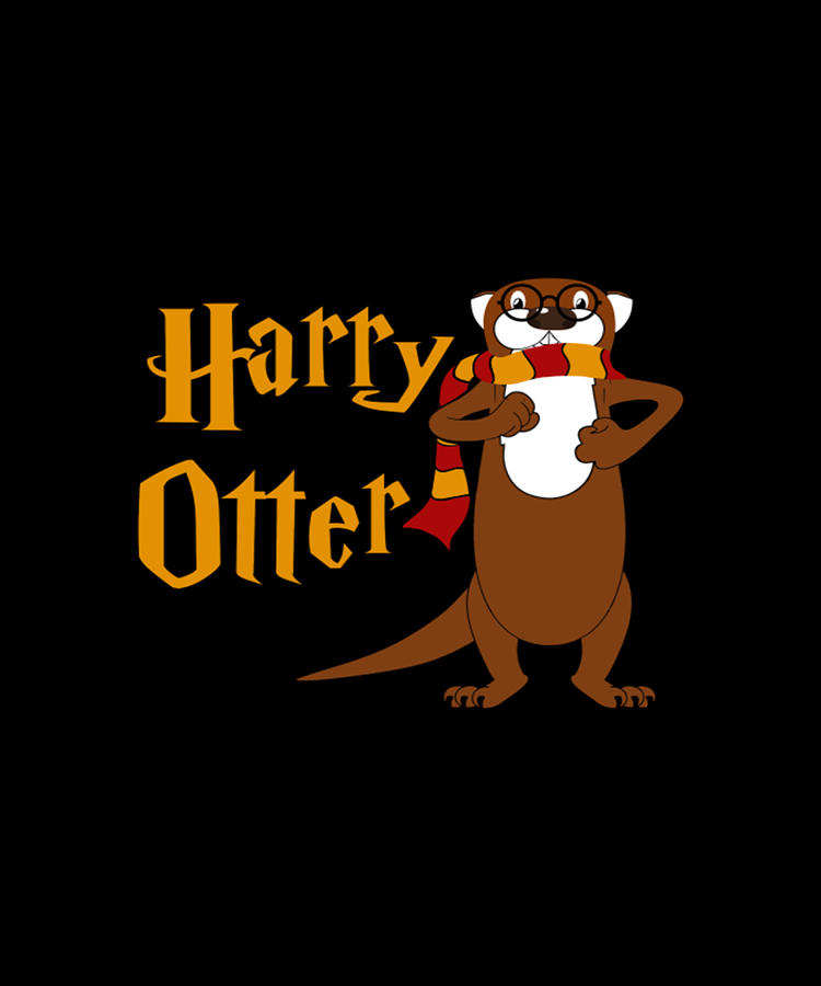 Harry Otter Digital Art by Tinh Tran Le Thanh - Pixels