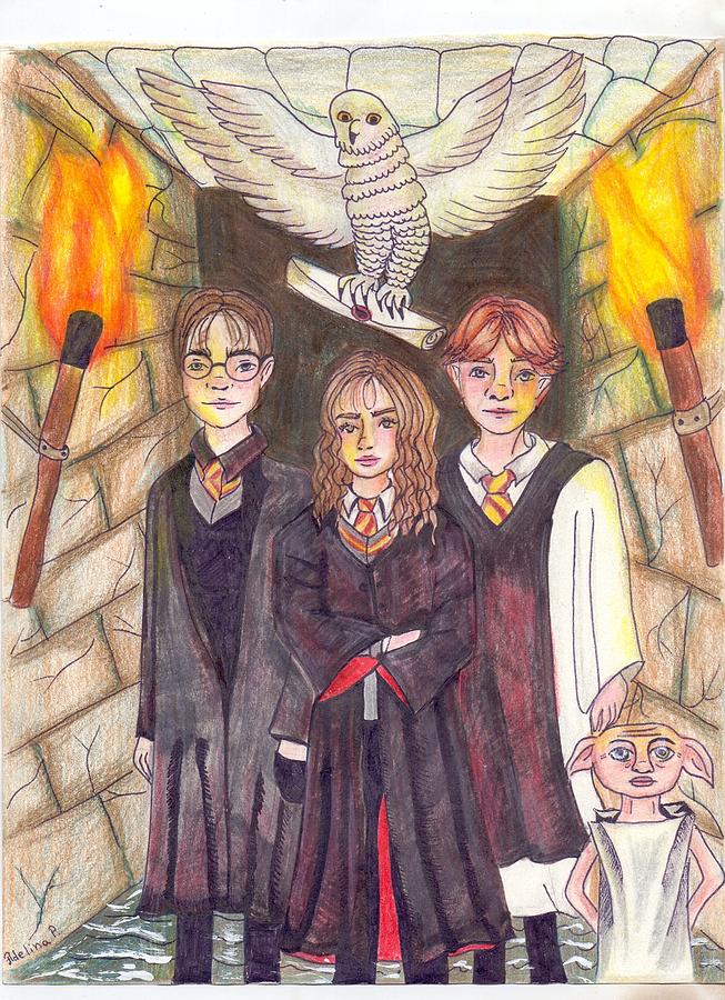 Harry Potter Drawing by Adelina Petrova - Fine Art America