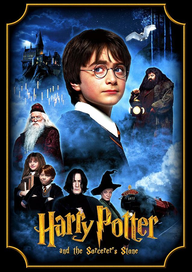 Harry Potter and the Sorcerer's Stone Digital Art by Denny F Griffin ...