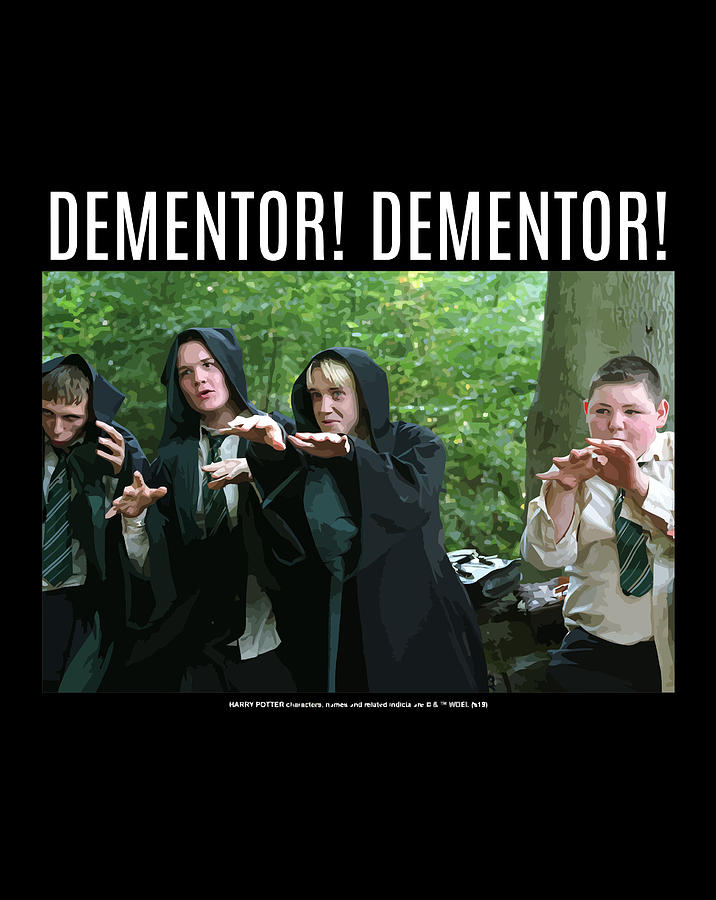 Harry Potter Draco Malfoy Dementor Dementor Portrait Digital Art by ...