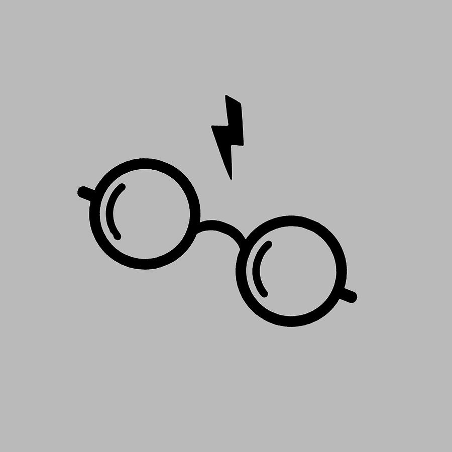 Harry Potter Glasses Digital Art By Miikey Caloe 