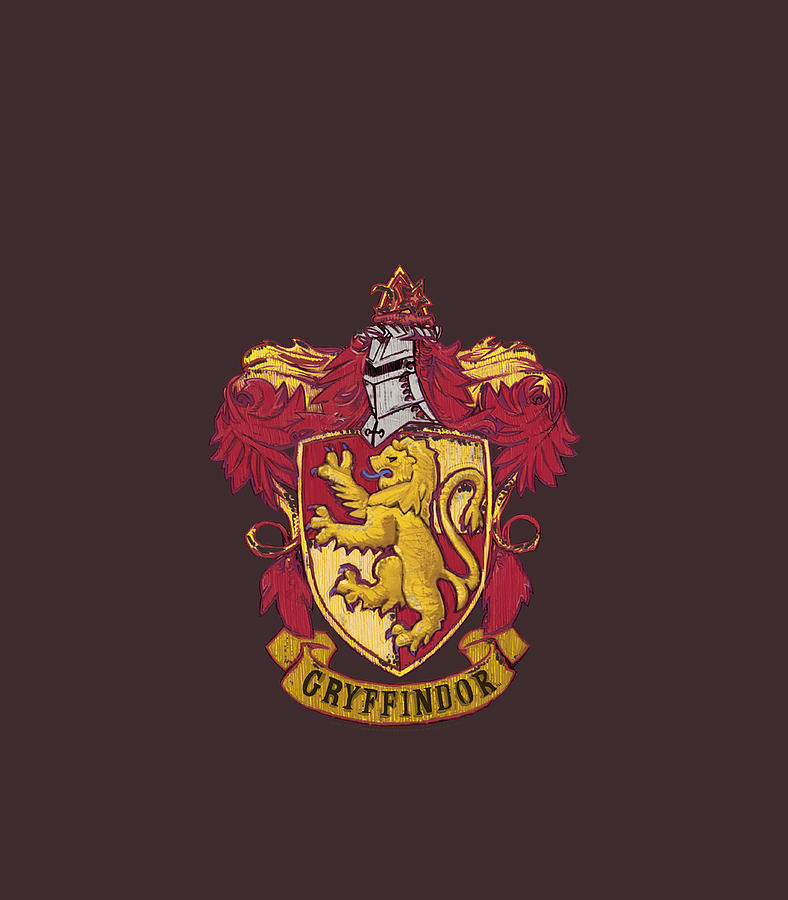 Harry Potter Gryffindor Rough Crest Digital Art by Arir Emili - Fine ...