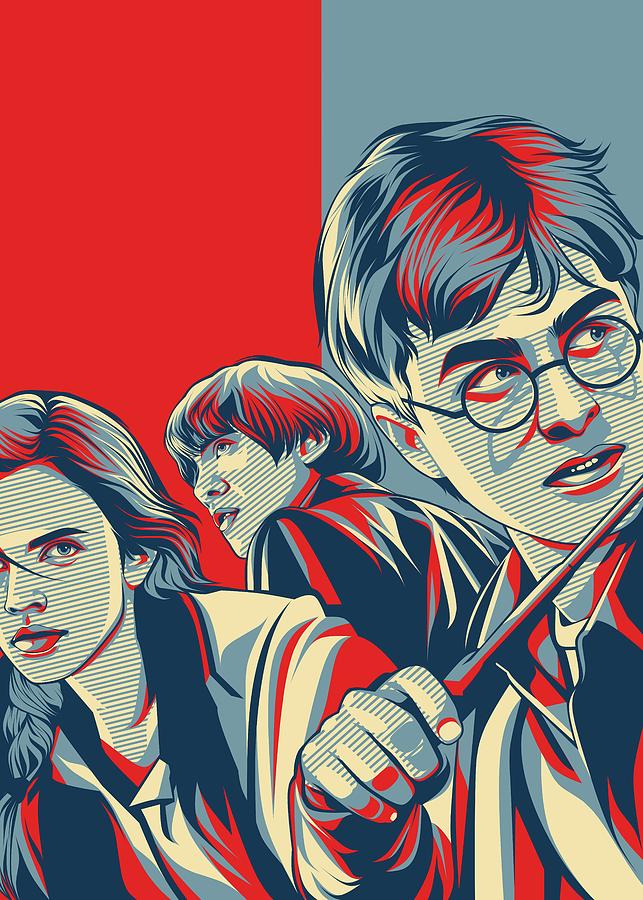 Harry potter Digital Art by Mahfudz Design - Fine Art America