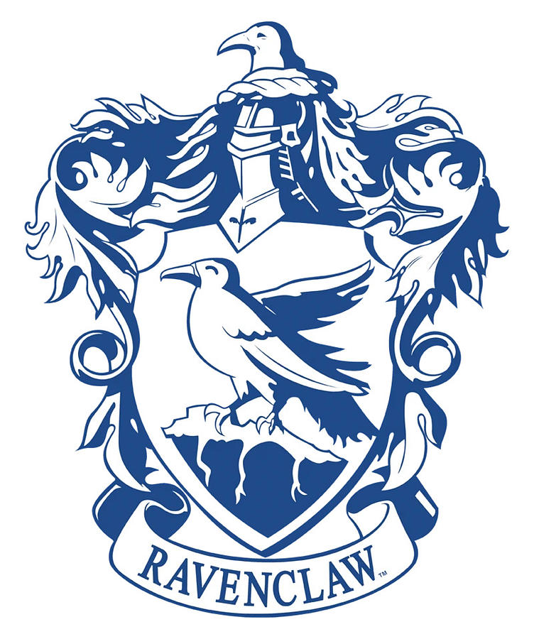 Harry Potter - Ravenclaw Crest Digital Art by Sarah Burdekin - Fine Art ...