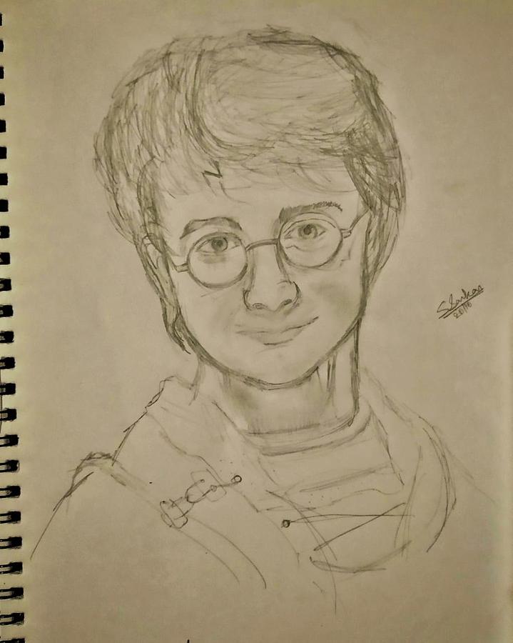 Harry Potter Drawing By Sharanya Sarkar