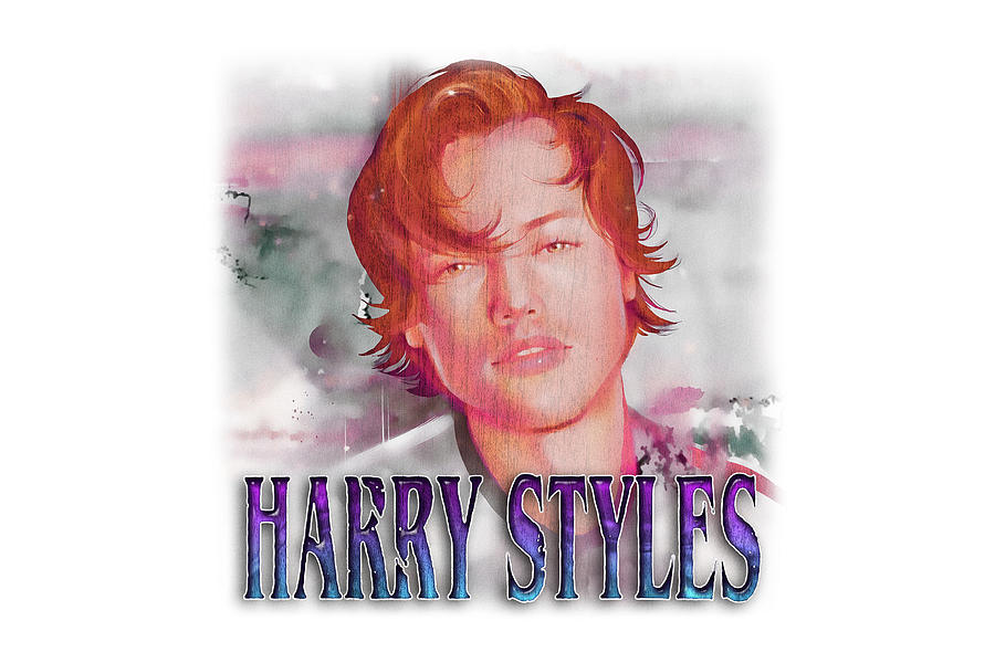 Harry Styles Anime Digital Art