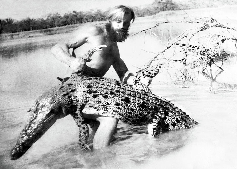Harry the Crocodile Hunter Photograph by Lexa Harpell