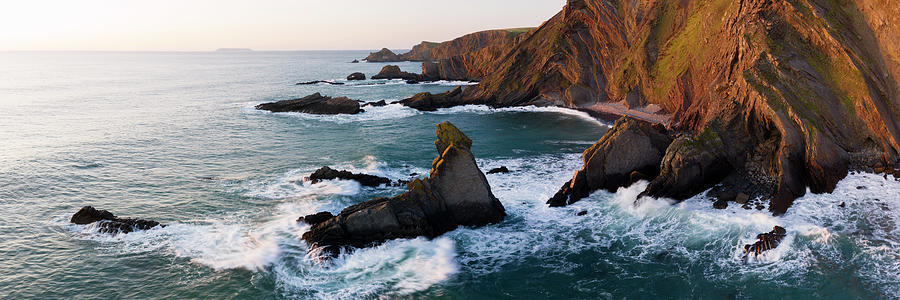 Hartland Quay from above Photograph by Sonny Ryse
