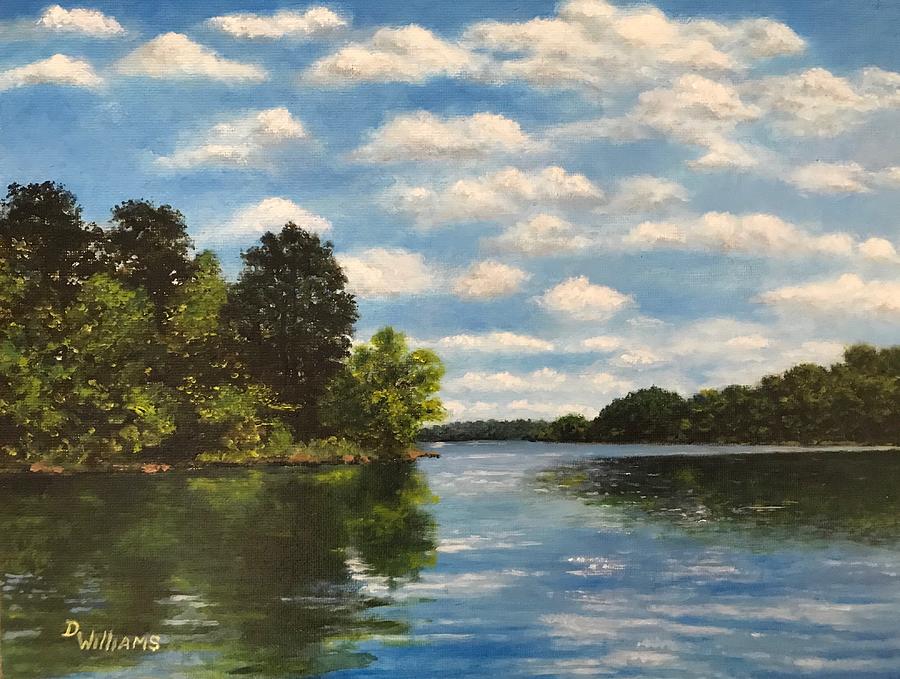 Hartwell View Painting by Duwayne Williams
