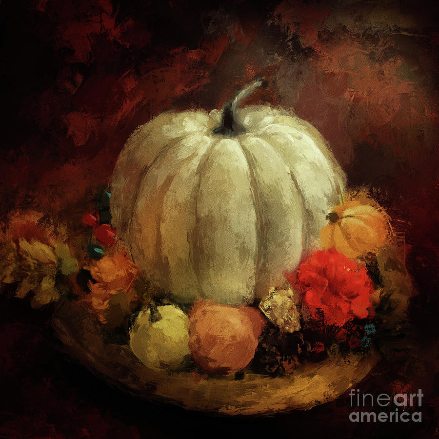 Harvest Bounty Digital Art by Lois Bryan