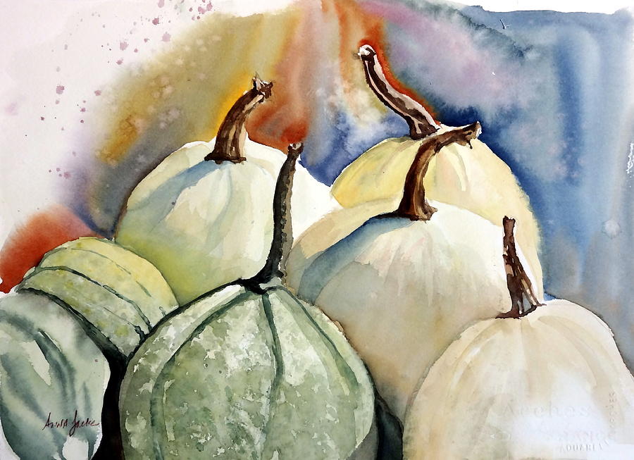 Harvest Delight Painting by Anna Jacke