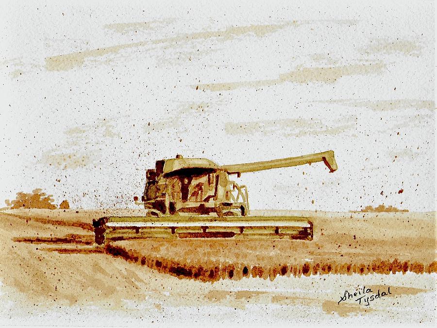 Harvest Painting by Sheila Tysdal