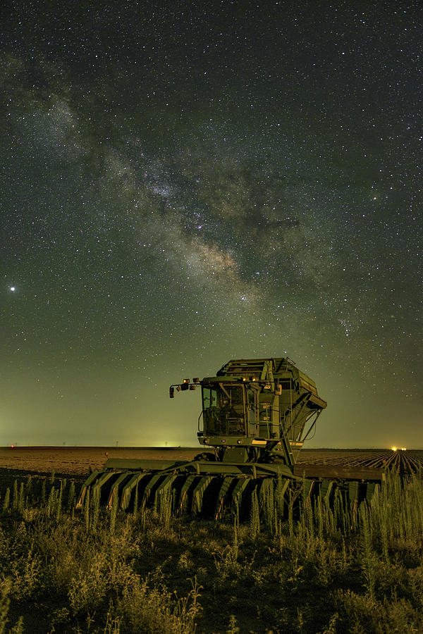 Harvesting Starlight Photograph by James Clinich