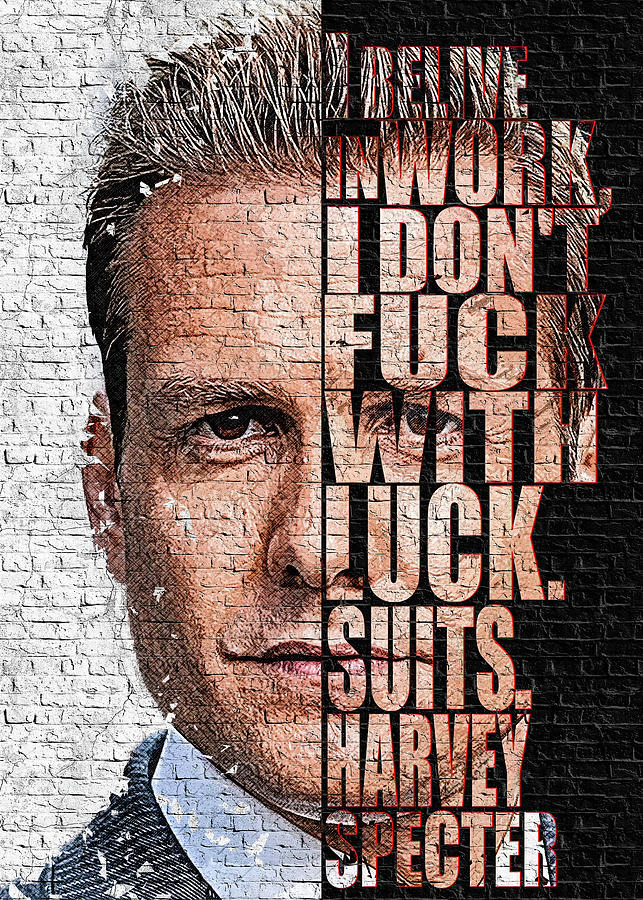 Harvey Specter 4 Digital Art by Zdenek Moravek Fine Art America