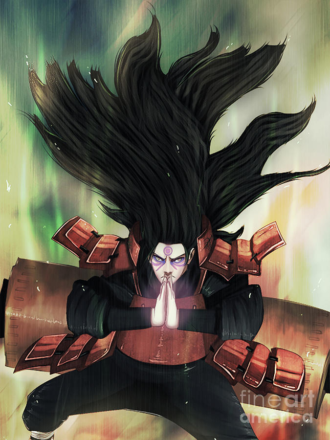 Hashirama Senju Art Digital Art by Kurang Kerjaan - Fine Art America