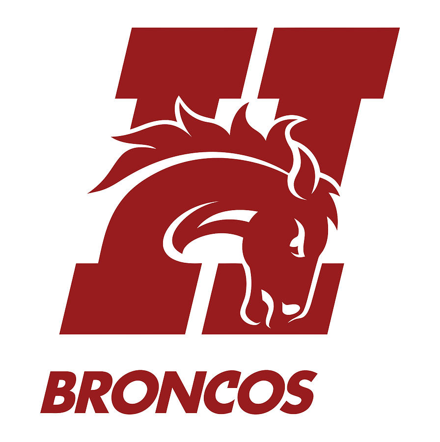 Hastings College broncos Digital Art by Ead Edbert - Fine Art America