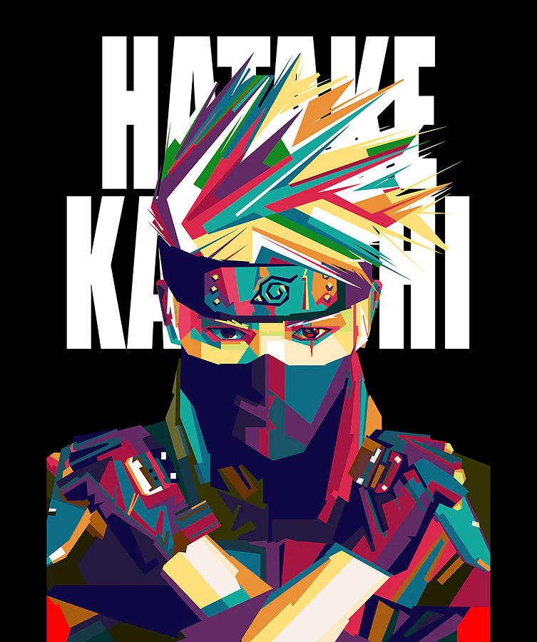 Hatake Kakashi Digital Art by Hannah Davidson - Pixels