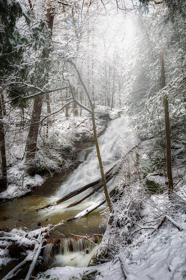 Hatch Brook Winter Photograph by Bill Wakeley