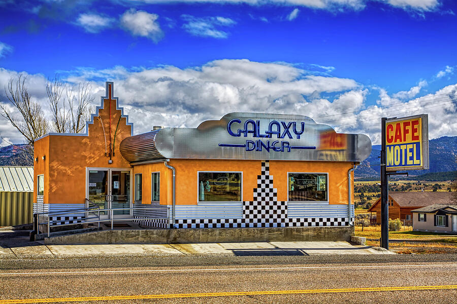 Hatch Utah Galaxy Diner Photograph by Tatiana Travelways