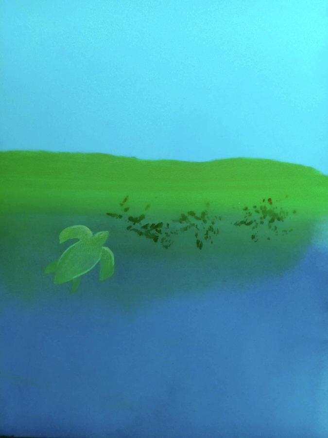 Hatchling Painting by Ray Cooper