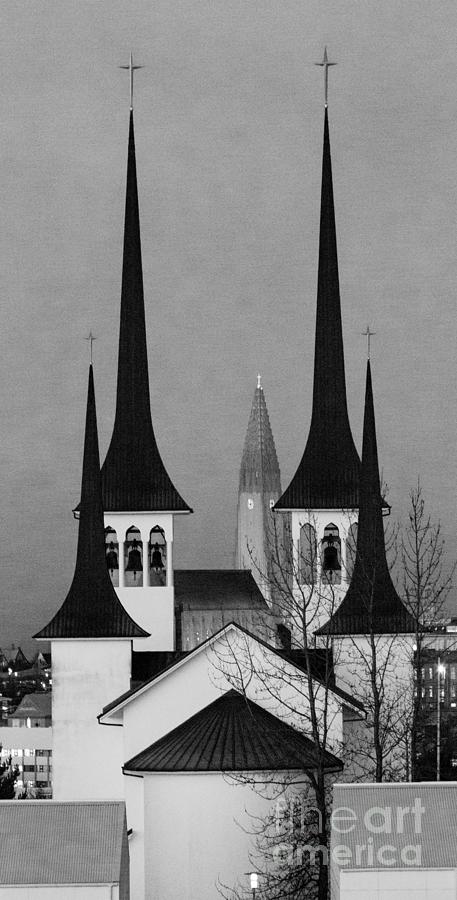 Hateigskirkja Church Photograph by Nick Eagles