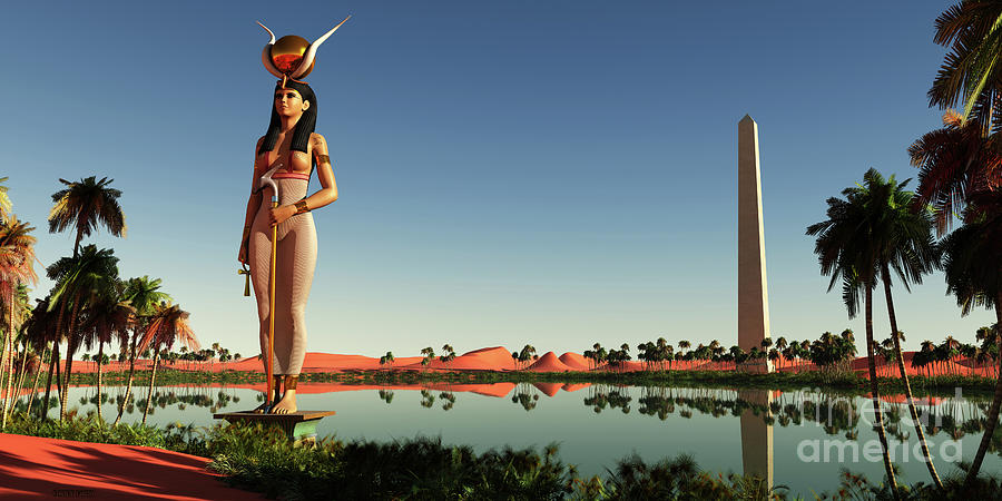 Hathor Statue in Egypt by Corey Ford Hathor Statue in Egypt by Corey Ford