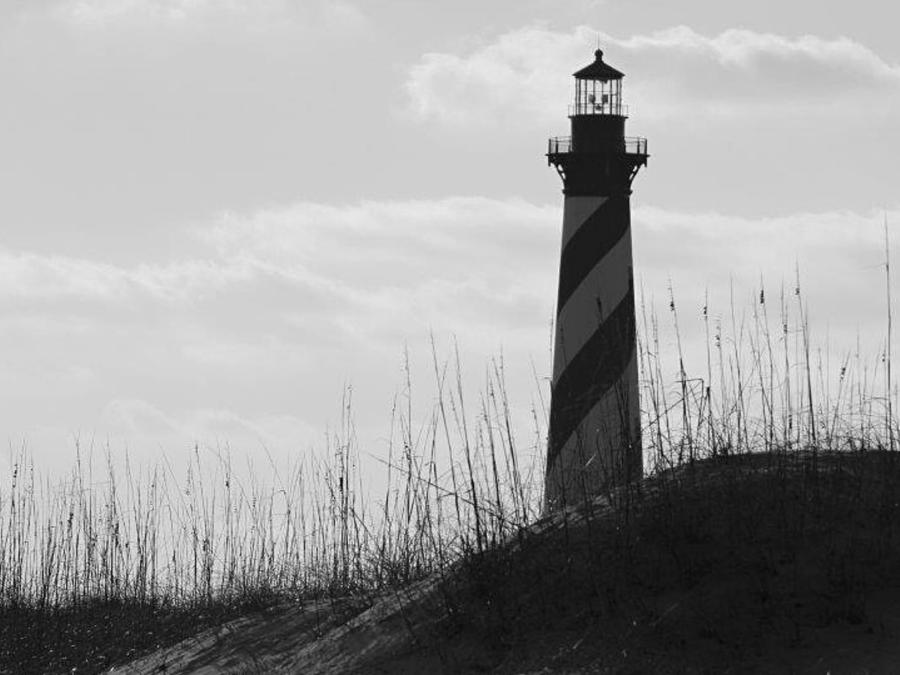 Hatteras Emerges BW Photograph by Lee Darnell