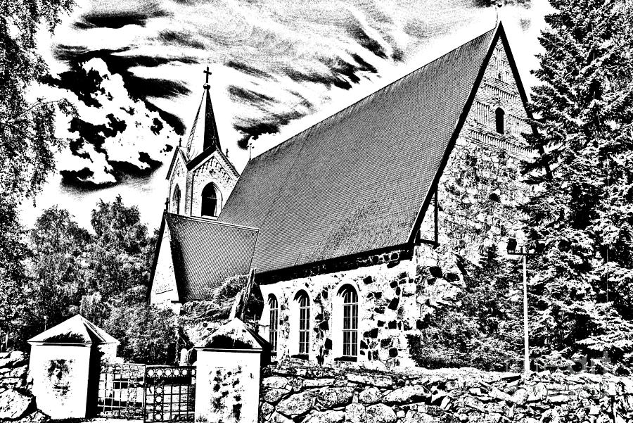 Hauho Church 3 Photograph by Esko Lindell