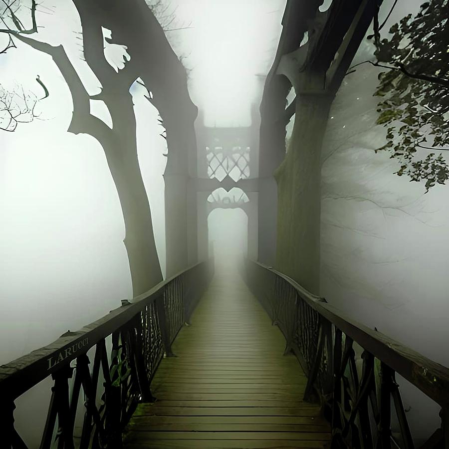 Haunted Bridge 12 Digital Art by Fred Larucci