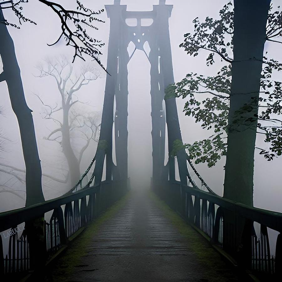 Haunted Bridge 7 Digital Art by Fred Larucci