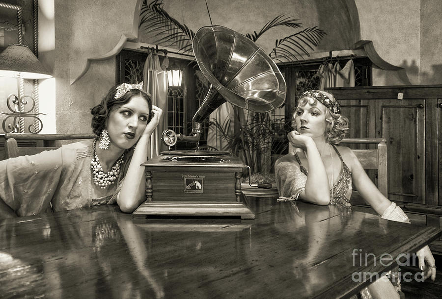 Haunted by History - bored at the Mission Inn - Riverside CA Photograph by Sad Hill - Bizarre Los Angeles Archive