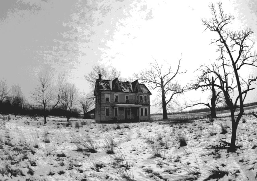 Haunted House Photograph by Steven Huszar