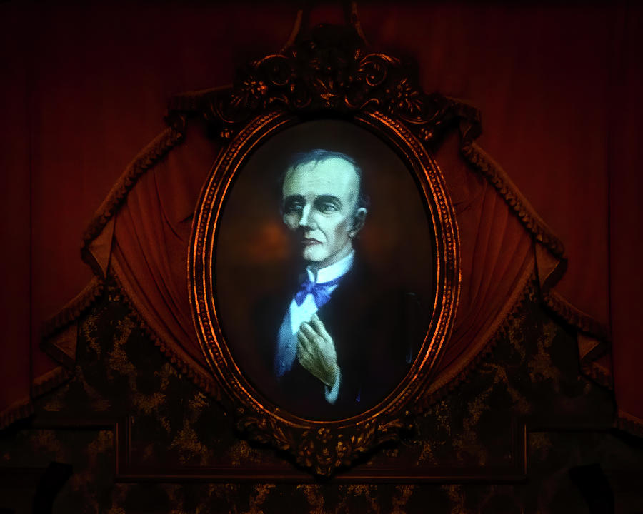 Haunted Mansion Master Gracey Portrait Photograph by Mark Andrew Thomas