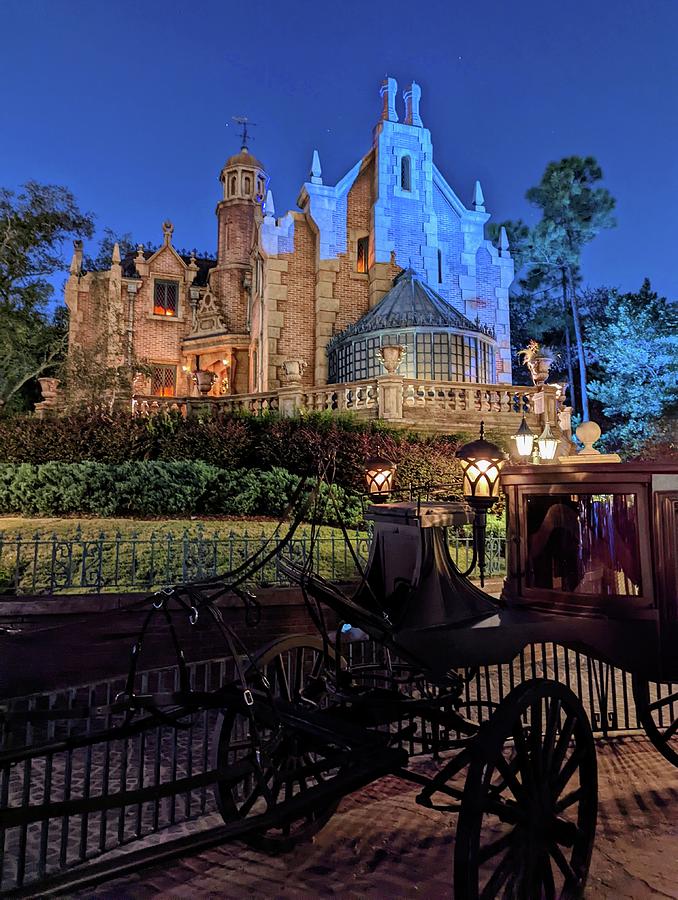 Haunted Mansion Photograph by Pamela Williams