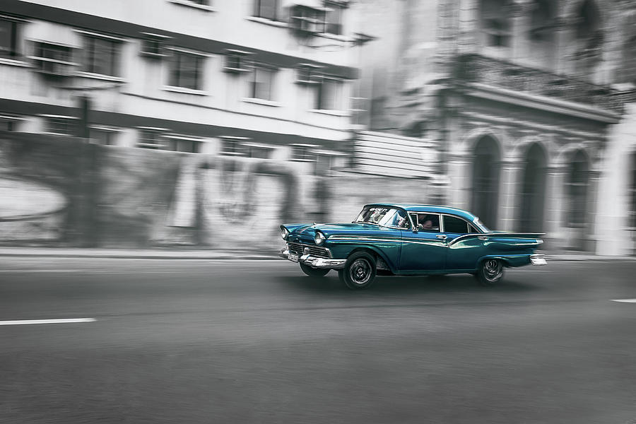 Havana Blue Photograph by Yancho Sabev Art