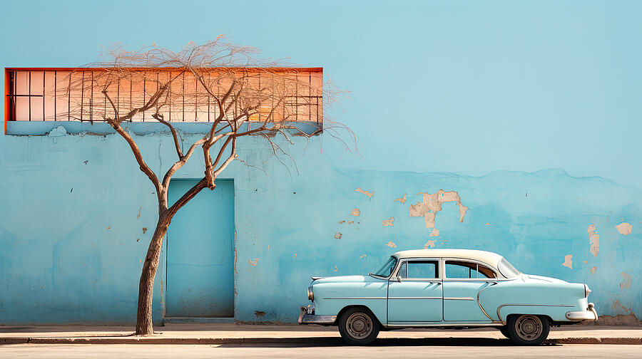 Havana Blues Digital Art by Evie Carrier