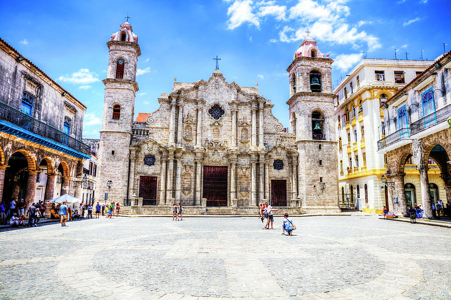 Havana Cathedral Catedral de San Cristobal Photograph by Paul Thompson