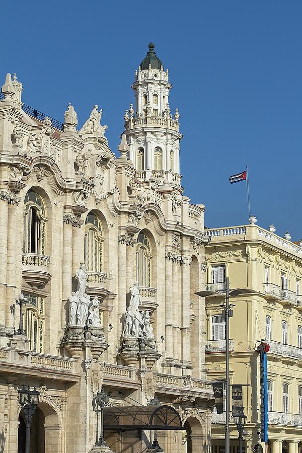 Havana Great Theater Photograph by Paul Rebmann