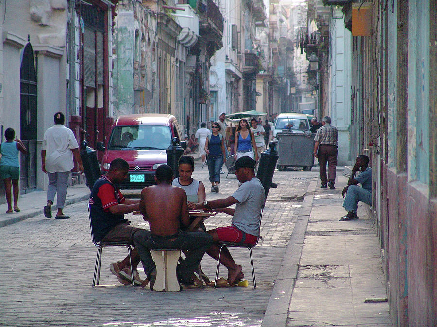 Havana Life Photograph by Marian Tagliarino