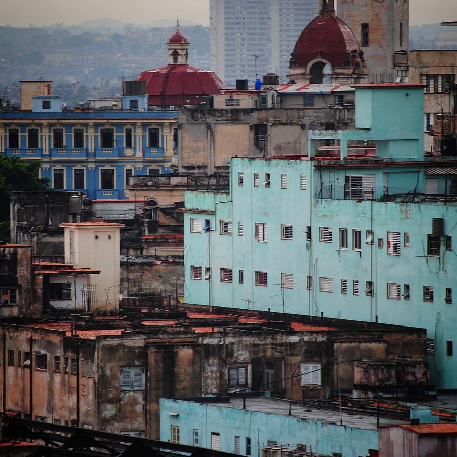 Havana Rooftops Photograph by Michael Schwartz | Fine Art America