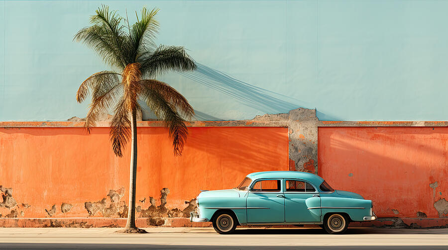 Havana Streets Digital Art by Evie Carrier