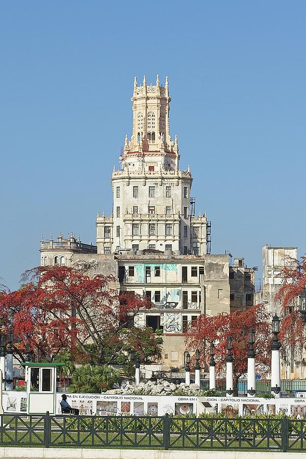 Havana Telecommunications Building Photograph by Paul Rebmann