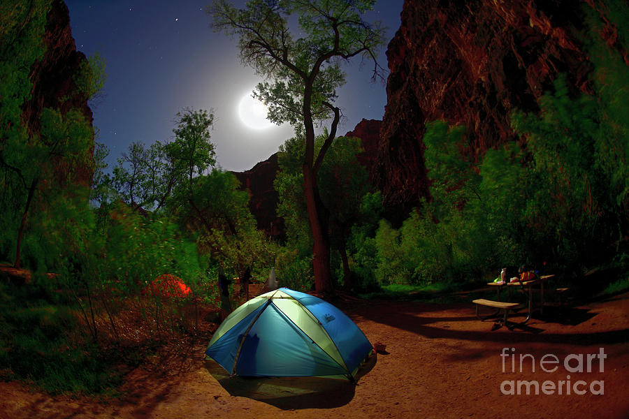 Havasupai Campground  Photograph by Amazing Action Photo Video